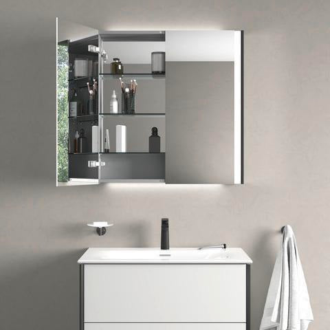 Duravit Viu Möbelwaschtisch 830 mm, weiß, mit Überlauf und Hahnlochbank