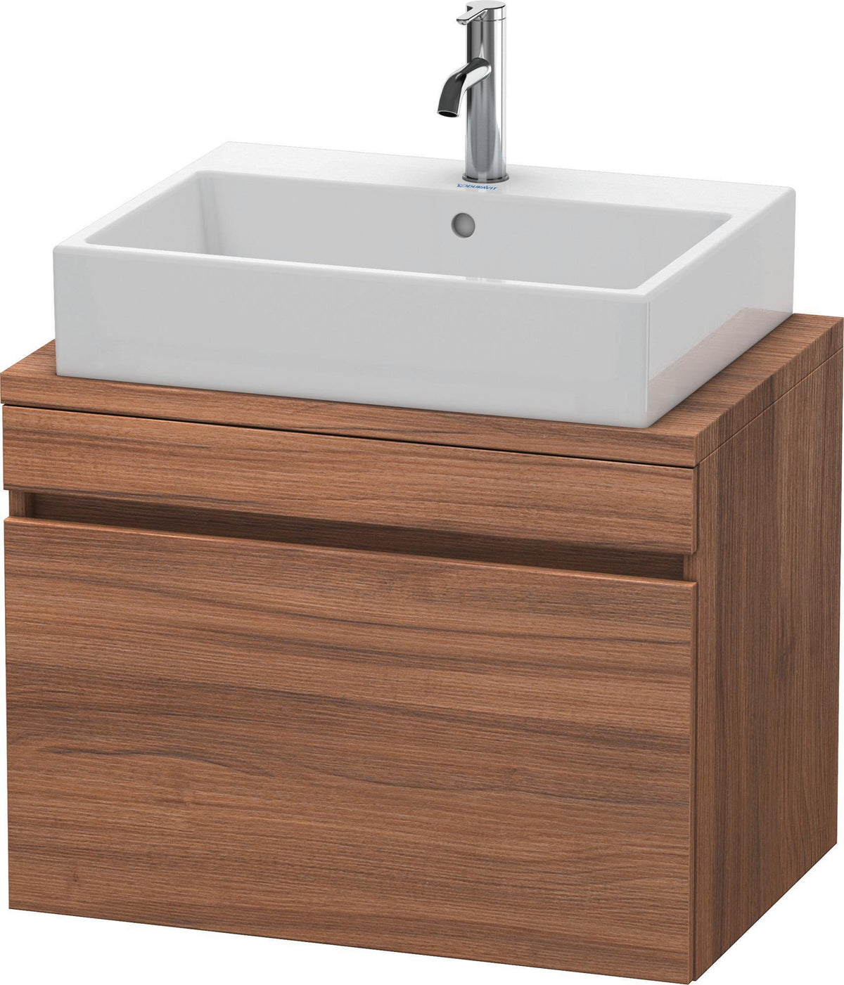 DURAVIT DuraStyle Konsolenunterschrank 700 mm betongrau matt mit Soft-Close-Auszug