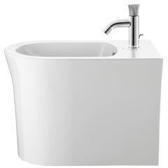 DURAVIT Standbidet White Tulip 580 mm von Philippe Starck – Weiß, mit Überlauf und WonderGliss