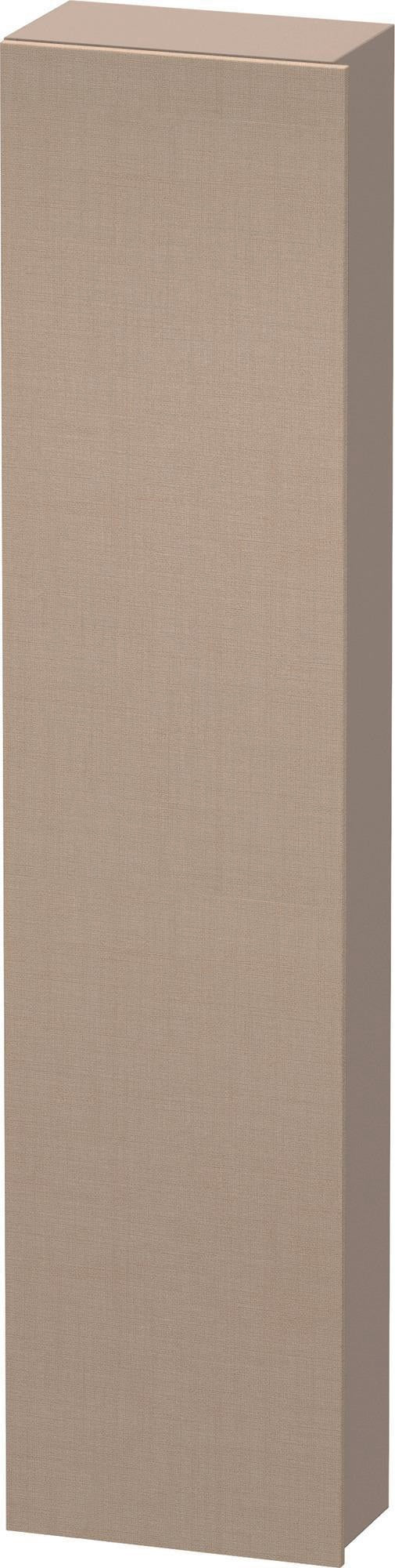 DURAVIT DuraStyle Hochschrank 400 mm betongrau matt, 1 Tür links, Soft-Close