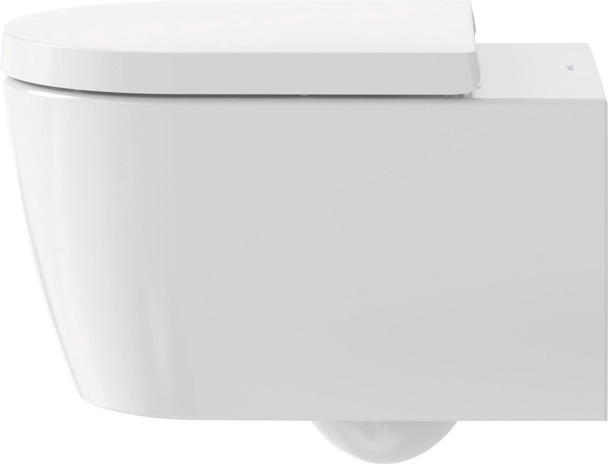 DURAVIT Wand-WC ME by Starck 570 mm spülrandlos mit WonderGliss Weiß
