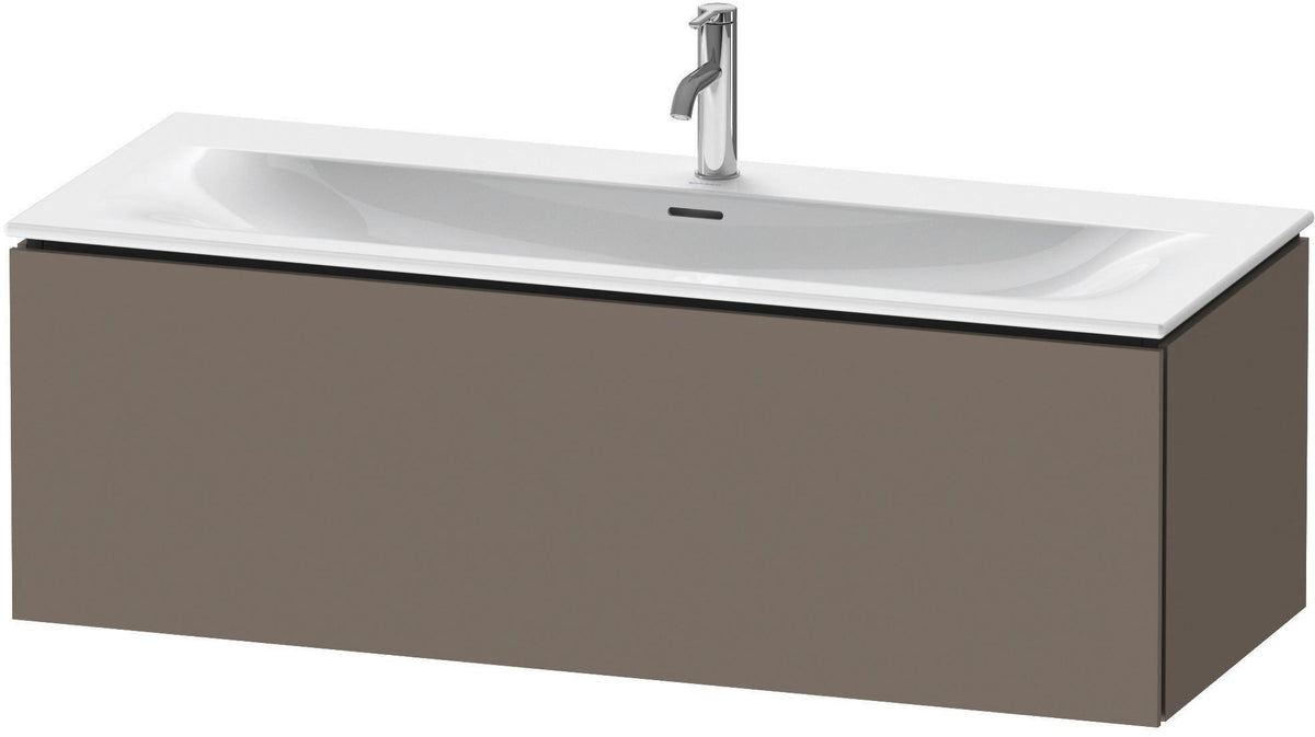 DURAVIT L-Cube Waschtischunterbau 1220 mm wandhängend mit 1 Auszug weiß matt