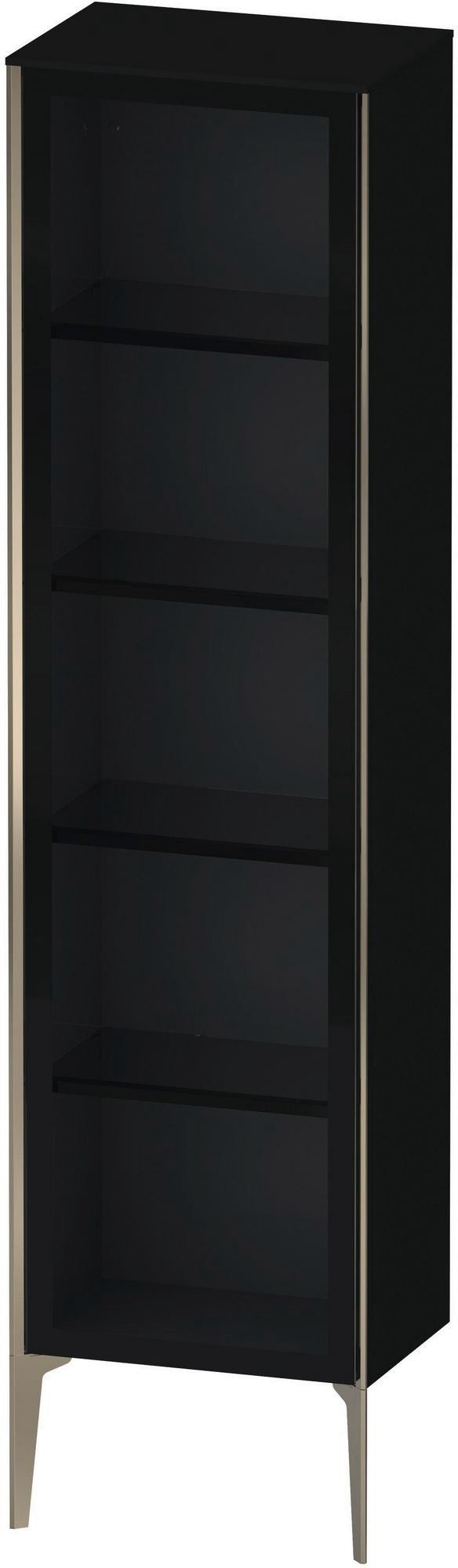 DURAVIT XViu Hochschrank 1770 mm Glasfront dolomiti grey hochglanz rechts