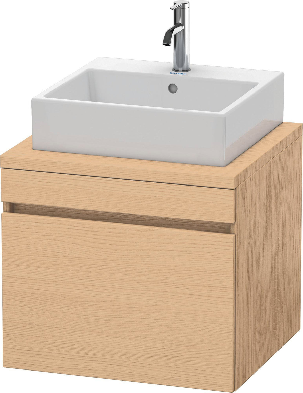 DURAVIT DuraStyle Konsolenunterschrank 600 mm betongrau matt – 1 Auszug, wandhängend