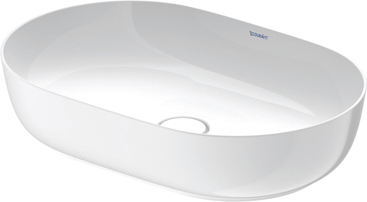 DURAVIT Aufsatzbecken Luv 600 mm Weiß WonderGliss ohne Überlauf