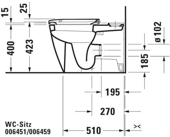 DURAVIT WC-Sitz Happy D.2 Anthrazit matt mit Absenkautomatik und Edelstahl-Scharnieren