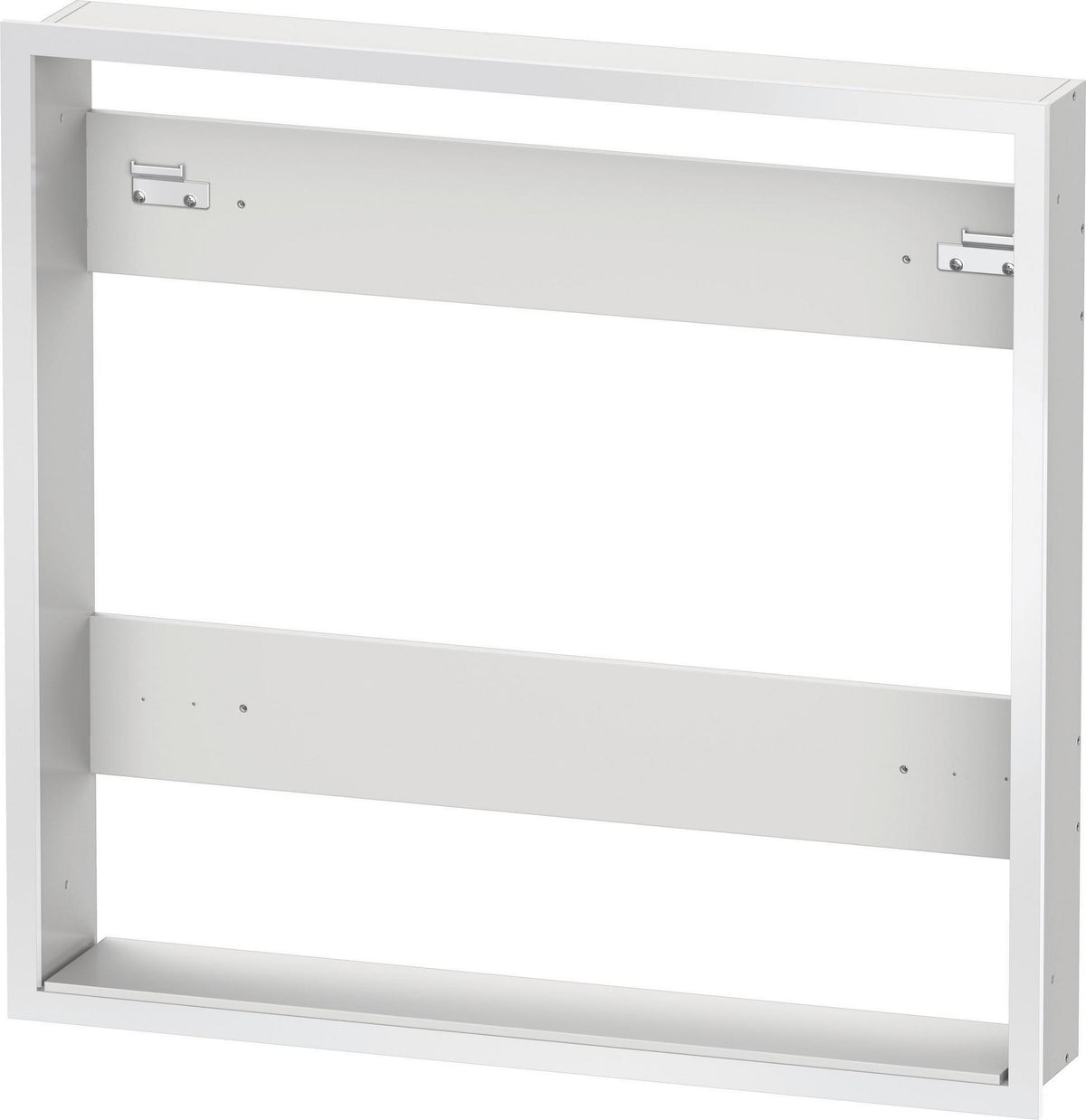 DURAVIT Einbauset Licht & Spiegel – Montagerahmen für Badmöbel, 139 x 661 x 810 mm