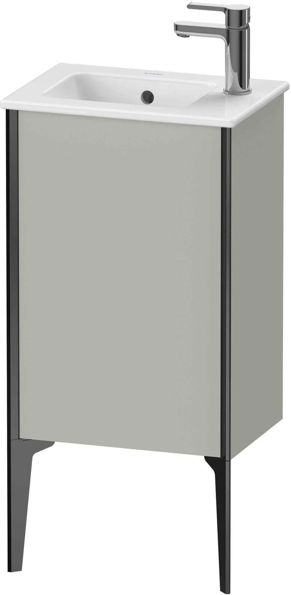 Duravit XViu Waschtischunterbau bodenstehend 1 Tür betongrau matt 594 mm
