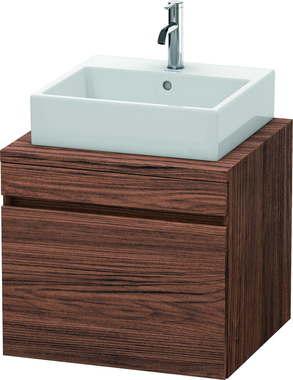 DURAVIT DuraStyle Konsolenunterschrank 600 mm betongrau matt – 1 Auszug, wandhängend