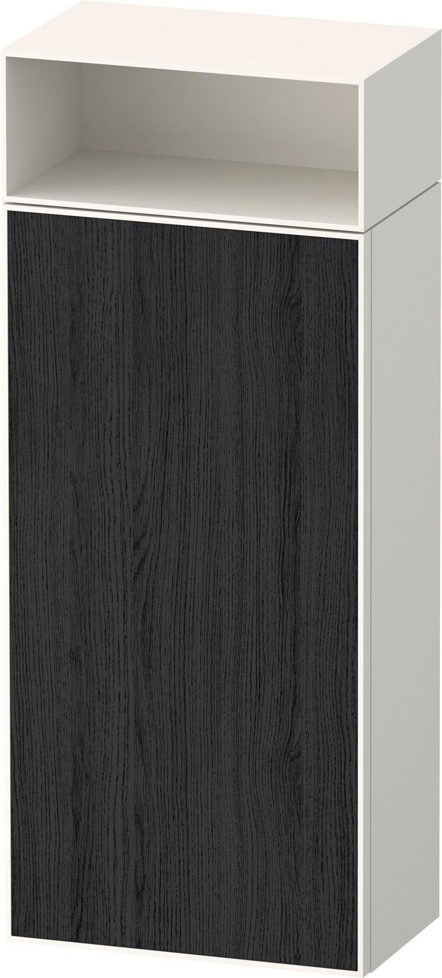 Duravit Zencha Halbhochschrank 961x400x240mm Eiche Anthrazit Matt mit Tip-on Technik