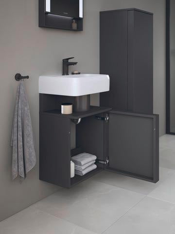 DURAVIT Wave Einhebel-Waschtischmischer S mit Zugstange, Gold Poliert, 95 mm Ausladung