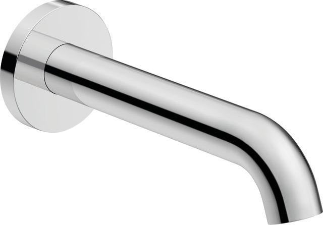 DURAVIT C.1 Wanneneinlauf 205 mm rund, Schwarz Matt, Wandmontage, mit Strahlregler