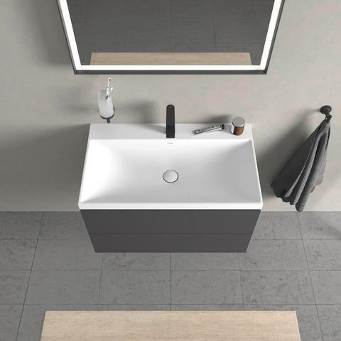 DURAVIT Starck T Zahnputzbecher, Chrom, Akzentfarbe Weiß Matt, 65x98x173 mm, Glas, Messing