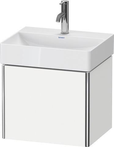Duravit Waschtischunterbau XSquare Compact 484 mm – Wandhängend, 1 Auszug, Weiß Matt