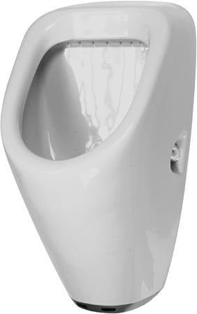 DURAVIT Design Classics Urinal Utronic – Elektronisches Urinal mit Netzanschluss, ohne Fliege, weiß