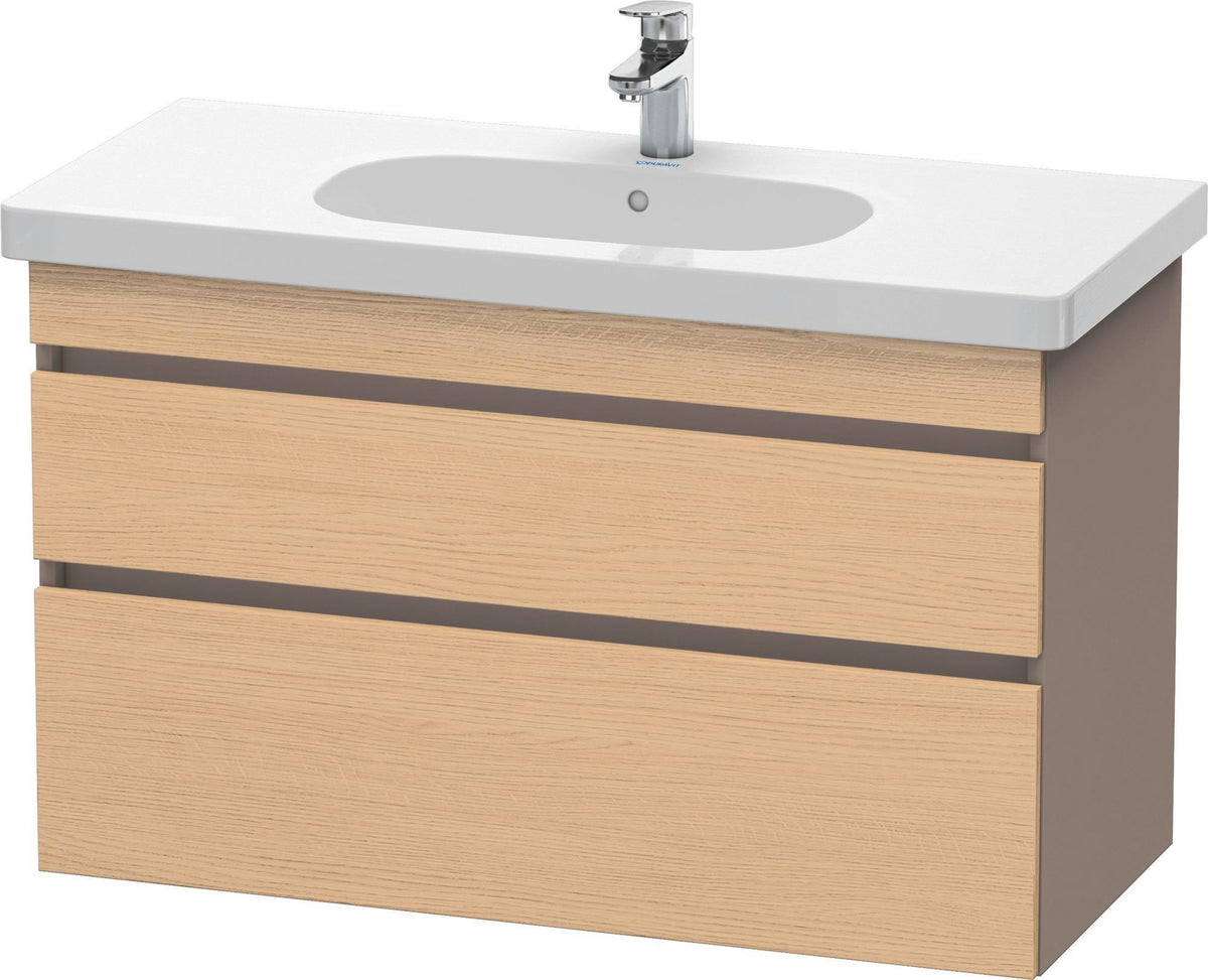 DURAVIT DuraStyle Waschtischunterbau 1000 mm wandhängend, 2 Schubkästen, weiß matt