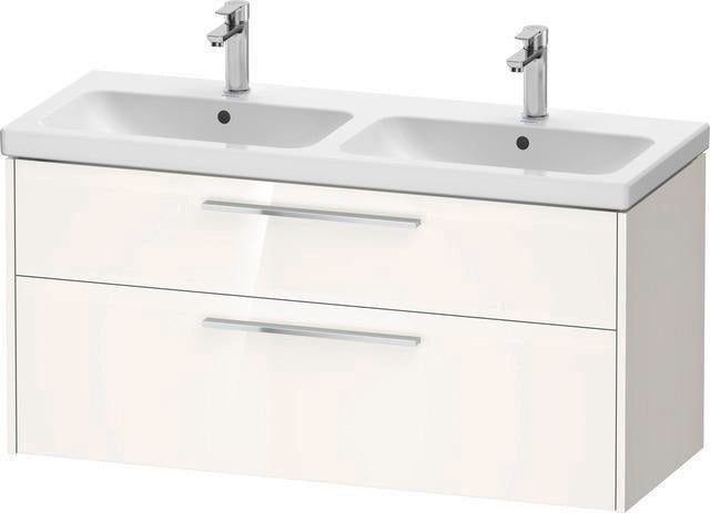 DURAVIT D-Code 2.0 Waschtischunterbau 1184 mm mit Schubkasten und Soft-Close in Weiß Matt