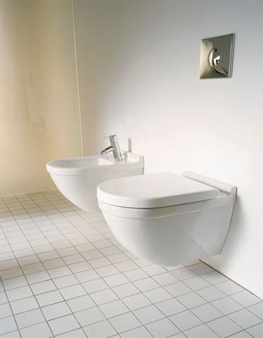Duravit Wand-WC Starck 3 540 mm Tiefspüler spülrandlos Durafix weiß