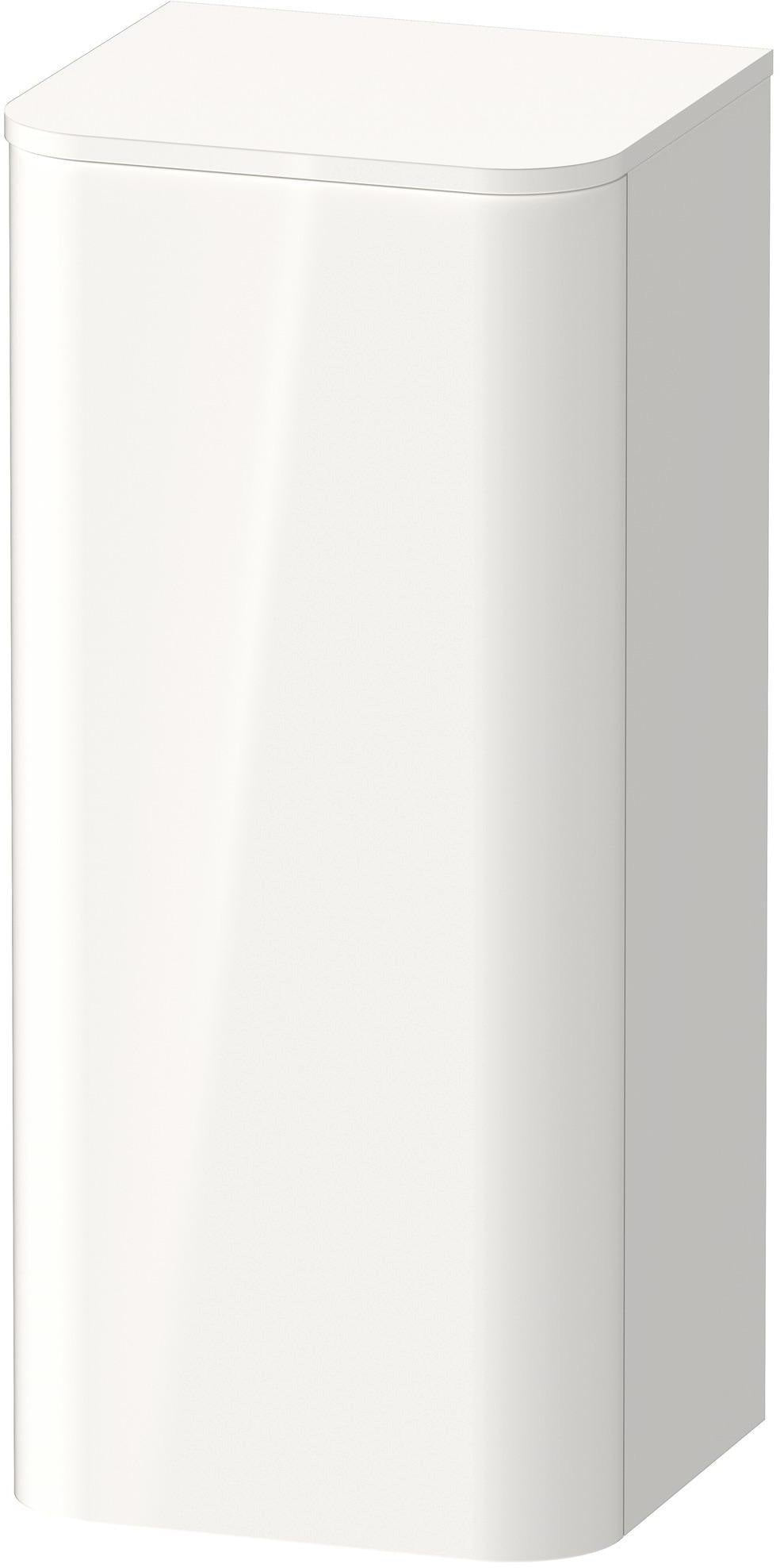 DURAVIT Happy D.2 Halbhochschrank 400 mm taupe supermatt mit Tip-on und Soft-Close