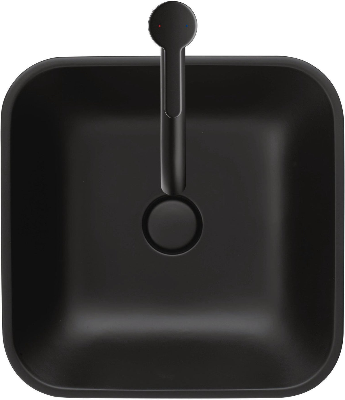 DURAVIT C.1 Einhebel-Waschtischmischer XL 166 mm Schwarz Matt ohne Zugstange
