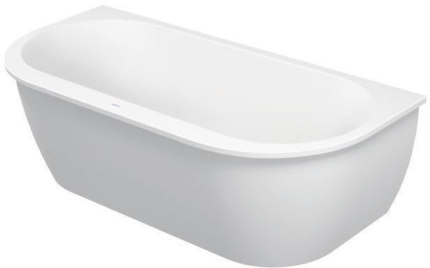 DURAVIT Darling New Badewanne 1900x900 mm Vorwand, weiß Acryl mit Gestell & 2 Rückenschrägen