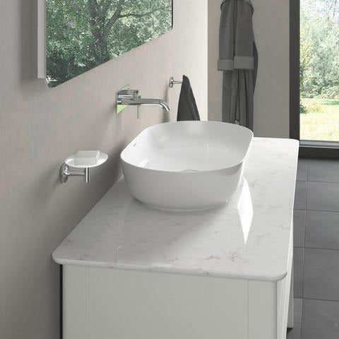 Duravit Luv Waschtischunterbau bodenstehend 1338 mm Weiß Seidenmatt mit Tip-On-Technik