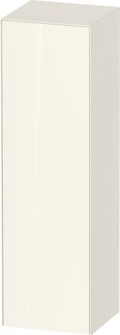 Duravit White Tulip Halbhochschrank 1320 mm, 1 Tür, Nussbaum/Taupe, Soft-Close, von Philippe Starck
