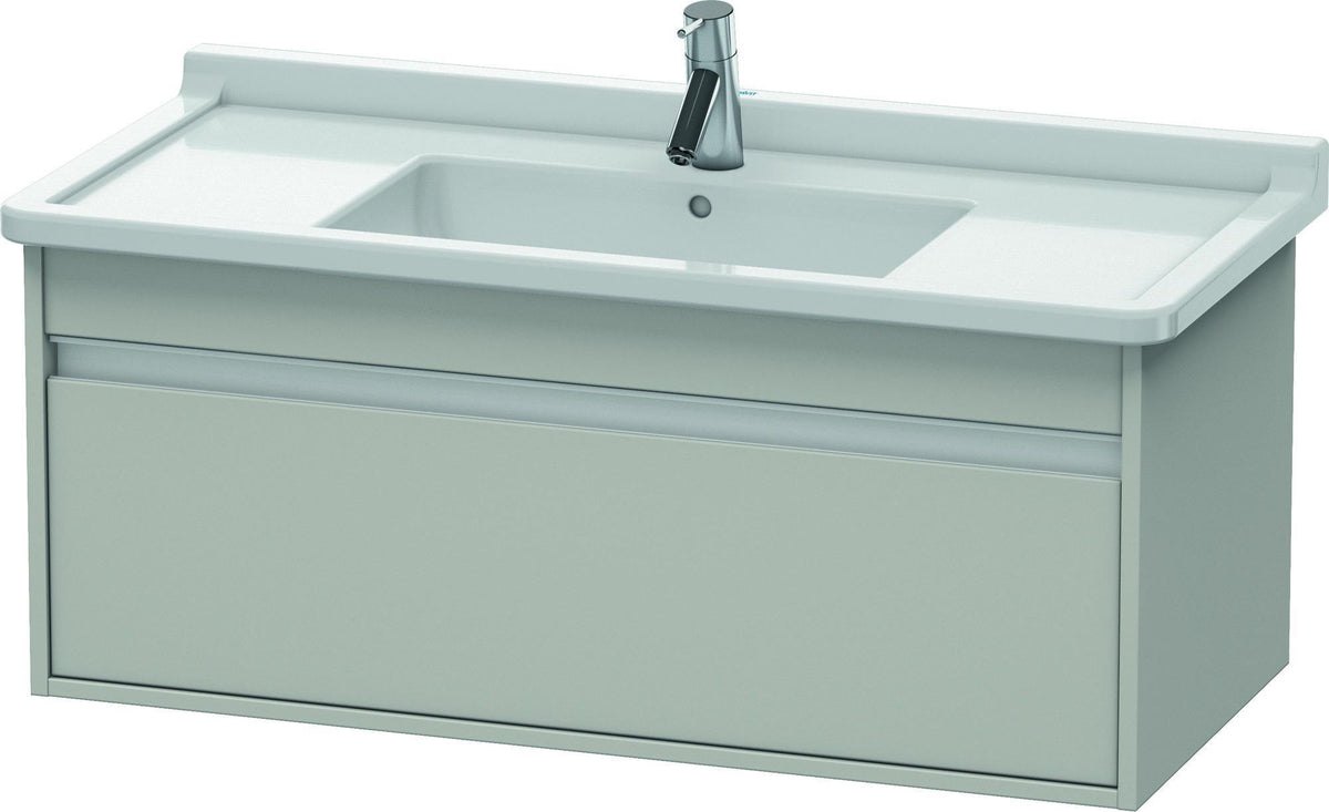 DURAVIT Ketho Waschtischunterbau 1000 mm wandhängend, 1 Auszug, weiß matt, für Starck 3