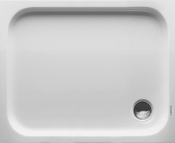 DURAVIT D-Code Duschwanne 900x750x85 mm Weiß Sanitäracryl rechteckig