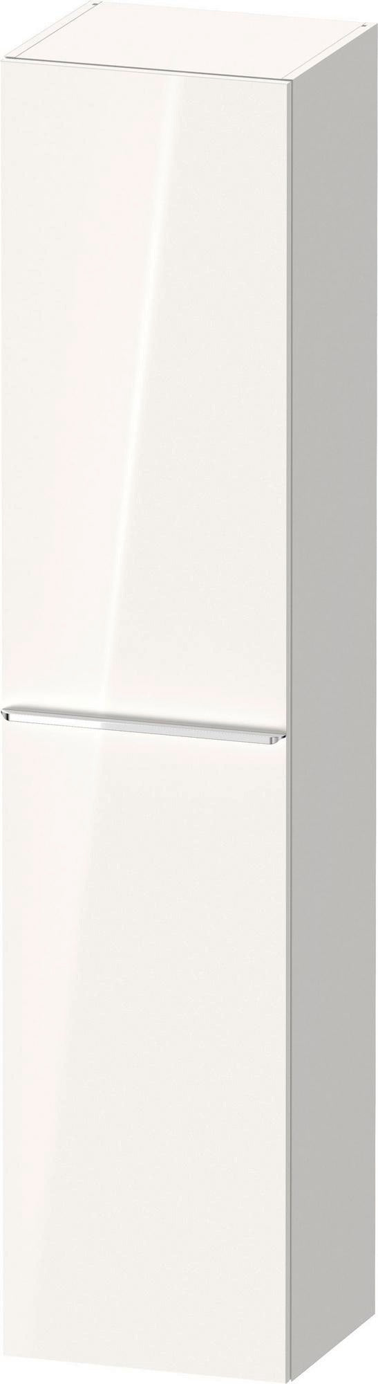DURAVIT D-Neo Hochschrank 400x360x1760 mm, 1 Tür links, Eiche Schwarz – Matt, Soft-Close