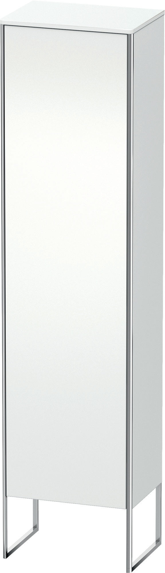 Duravit XSquare Hochschrank 2016x500x356 mm, bodenstehend, weiß matt, Türanschlag rechts