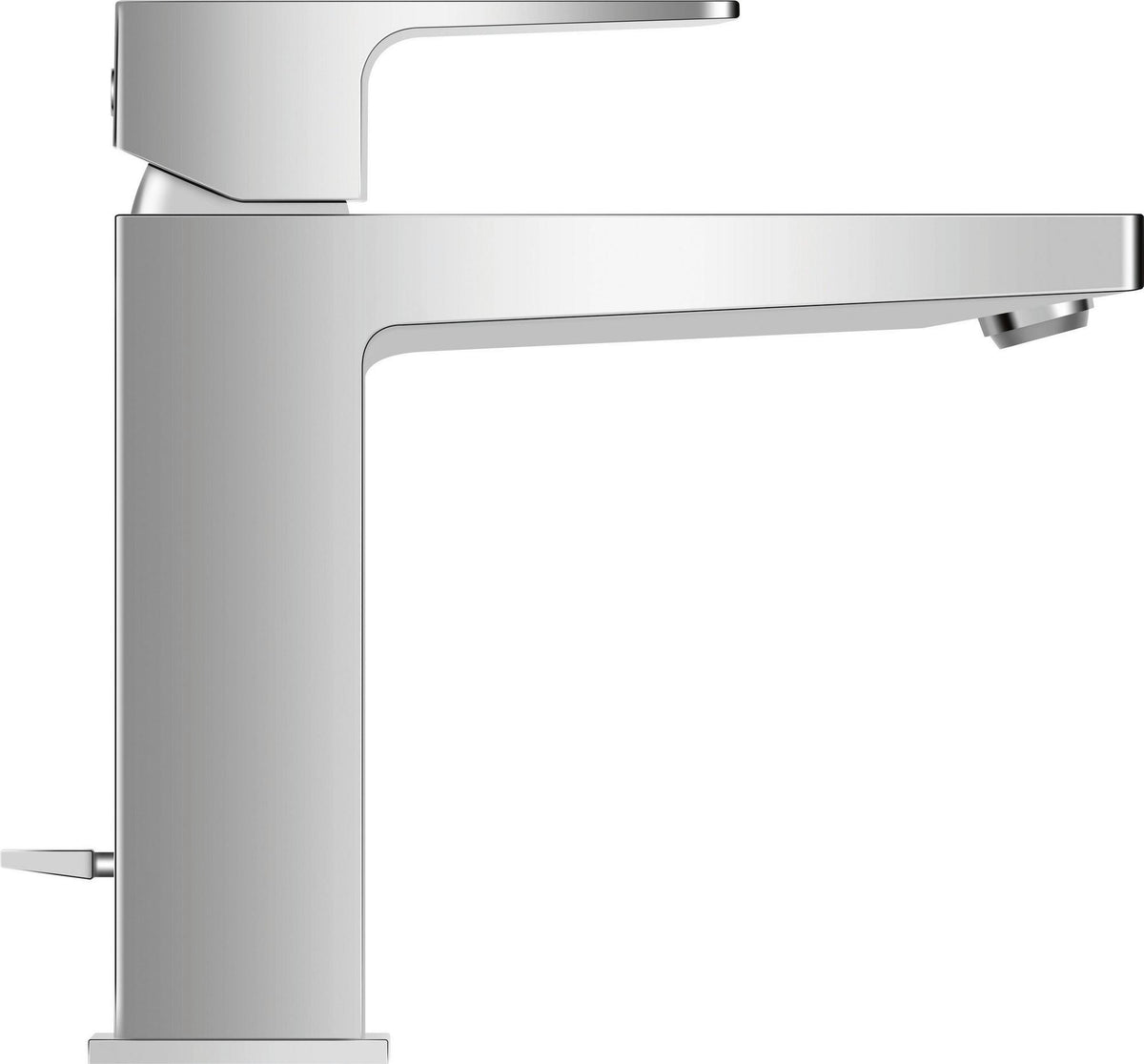 DURAVIT Manhattan Einhebel-Waschtischmischer M mit Zugstange Chrom – Keramikmischsystem