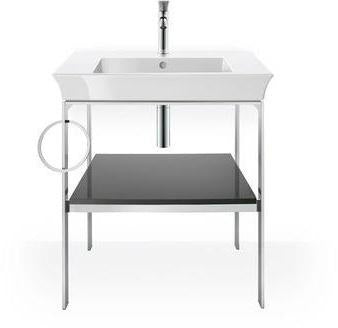 DURAVIT Metallkonsole White Tulip 684 mm, weiß seidenmatt, höhenverstellbar, von Philippe Starck