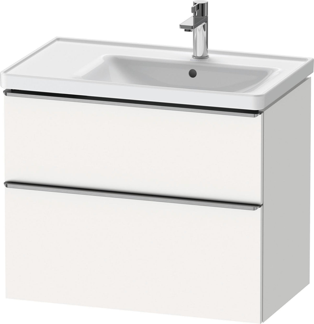 Duravit D-Neo Waschtischunterbau 784 mm Eiche Schwarz Bronze, wandhängend, 1 Auszug