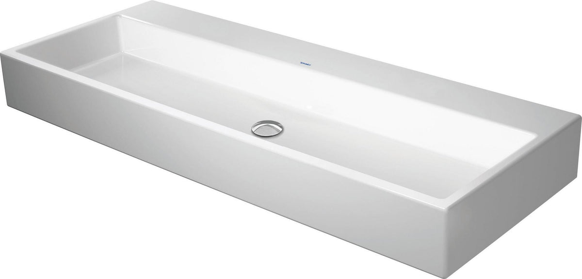 DURAVIT Vero Air Waschtisch 1200 mm, mit Hahnlochbank, ohne Überlauf, geschliffen, weiß