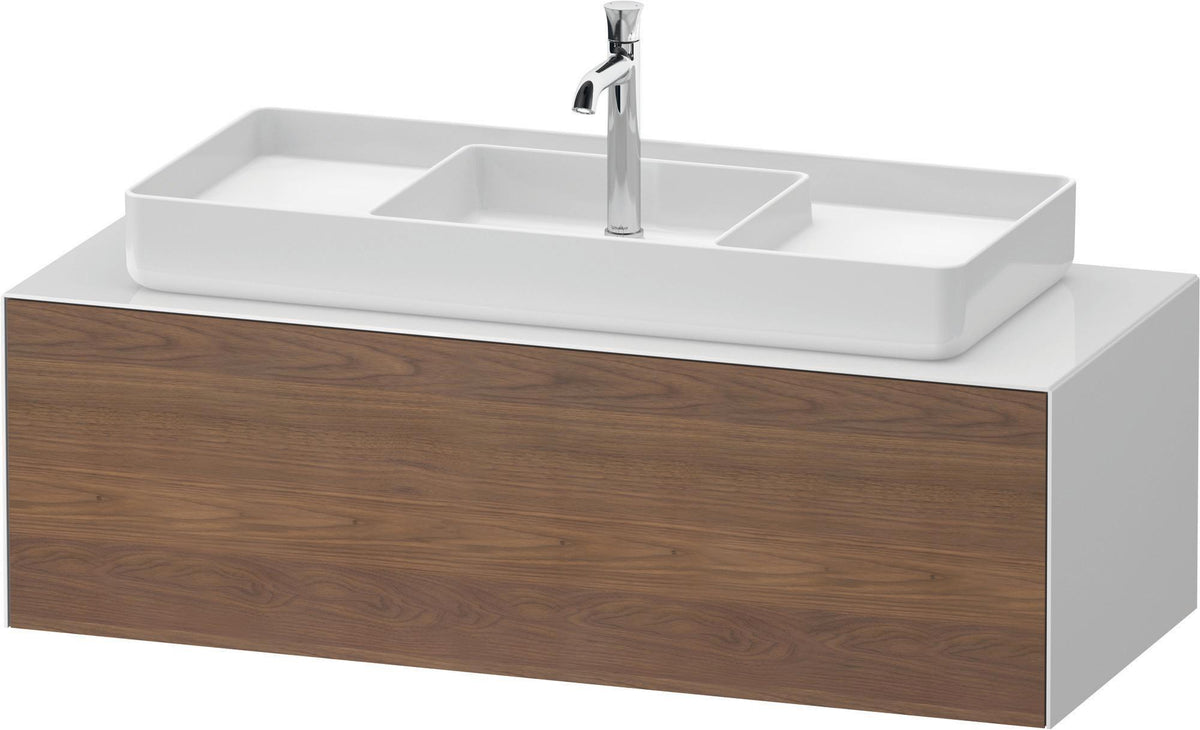 DURAVIT White Tulip Konsolen-Waschtischunterbau 1300 mm, wandhängend, weiß seidenmatt, 1 Auszug