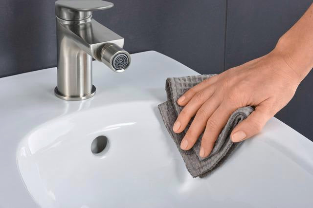 DURAVIT Wave Einhebel-Bidetmischer Chrom mit Keramikmischsystem und 128 mm Auslauf