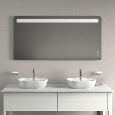 DURAVIT Luv Waschtischunterbau bodenstehend 1733 mm, 2 Auszüge, Weiß Seidenmatt, Tip-On