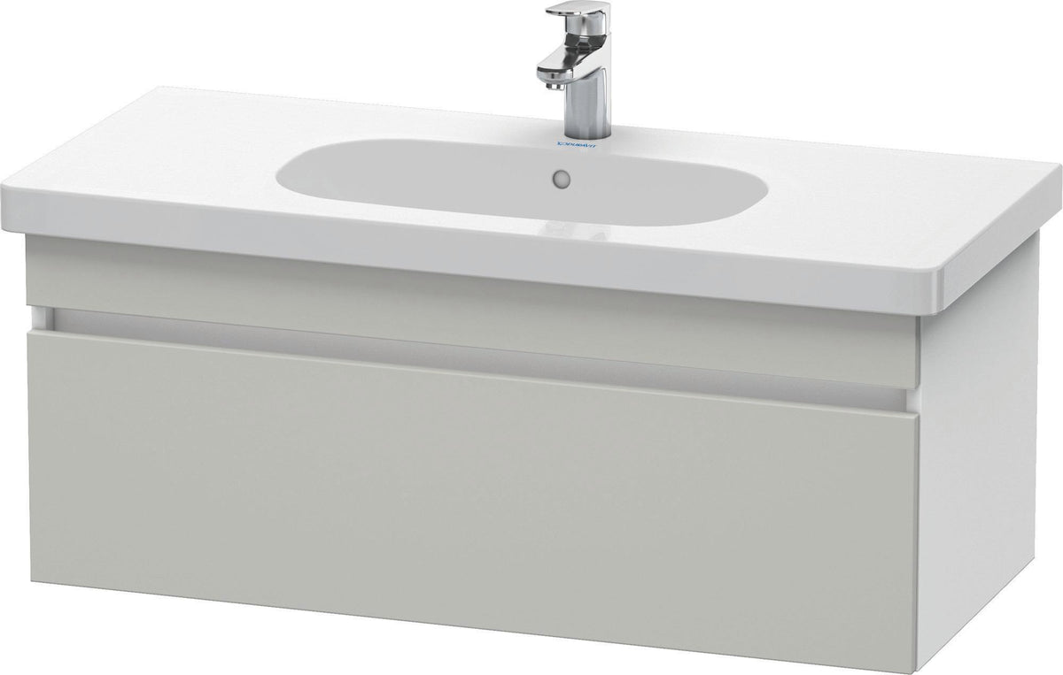 DURAVIT DuraStyle Waschtischunterbau 1000 mm wandhängend mit 1 Auszug und Soft-Close in Weiß Matt