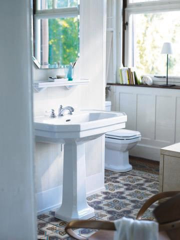 DURAVIT WC-Sitz Serie 1930 mit Absenkautomatik und Edelstahl-Scharnieren, weiß, Duroplast