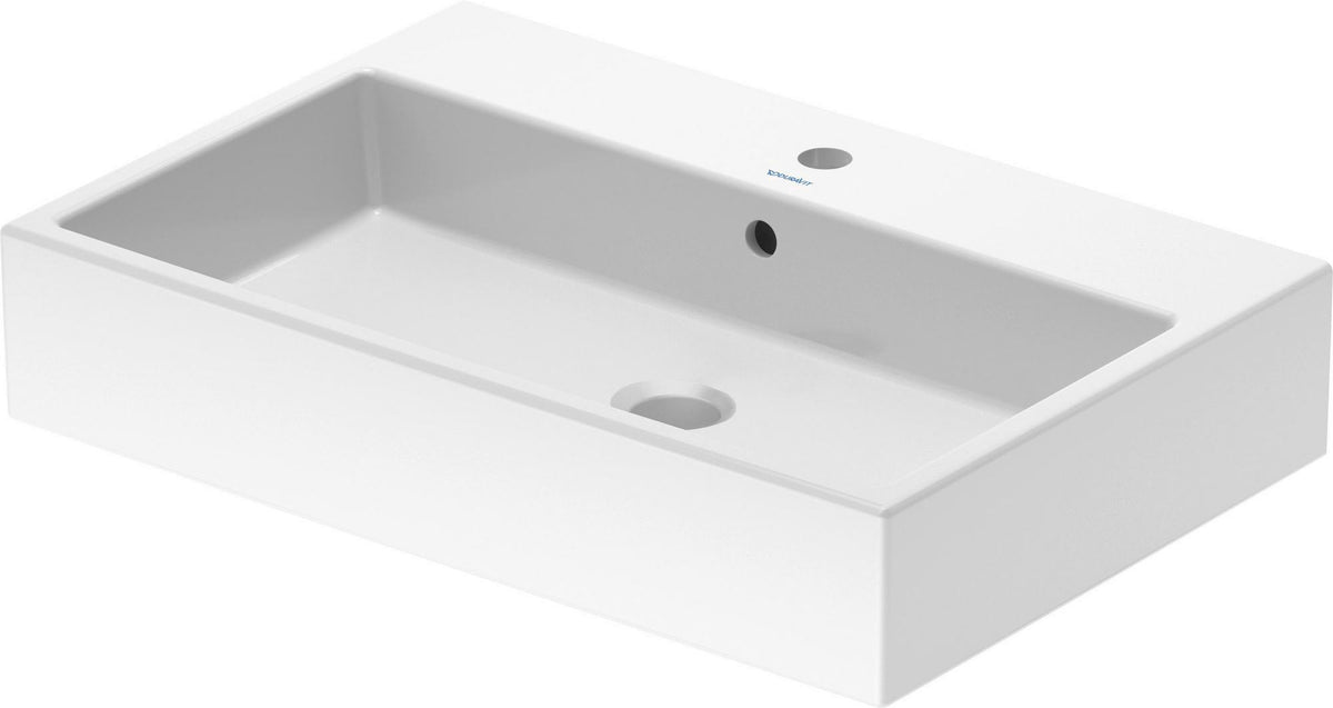 Duravit Waschtisch Vero Air 700 mm mit Überlauf und Hahnlochbank, weiß