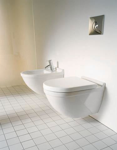 Duravit Wand-WC Starck 3 540 mm Tiefspüler spülrandlos Durafix weiß
