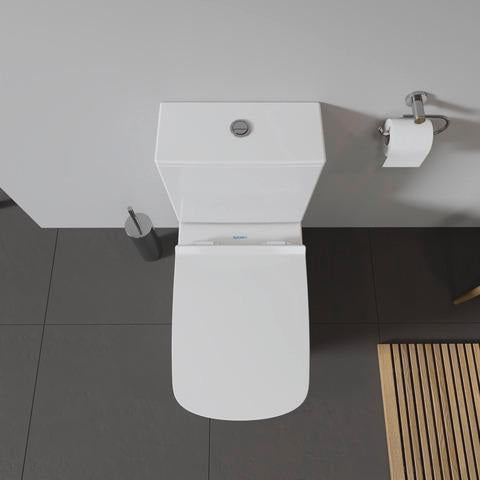 DURAVIT DuraStyle Stand-Tiefspül-WC 705x370mm mit WonderGliss, Abgang Vario, weiß