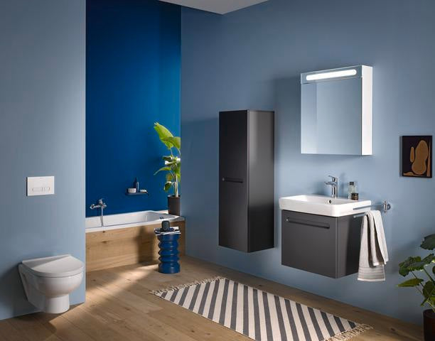 Duravit No.1 Badewanne 1500x700 mm Einbauversion mit 1 Rückenschräge in Weiß