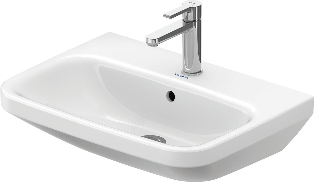 Duravit DuraStyle Waschtisch 600 mm mit Überlauf und WonderGliss in Weiß