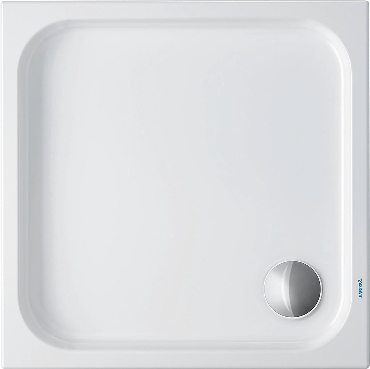 DURAVIT D-Code Duschwanne 800x800 mm Weiß Sanitäracryl mit Antislip