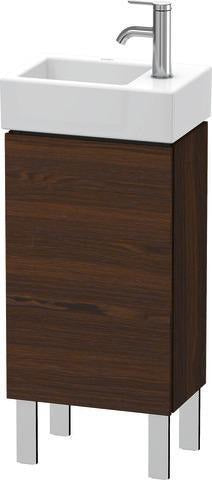 Duravit L-Cube Waschtischunterbau 582x364x241mm betongrau matt, Anschlag links, 1 Tür