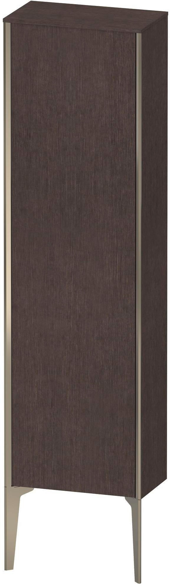 Duravit XViu Halbhochschrank 1330 mm mediterrane Eiche matt – wandhängend mit Tip-on