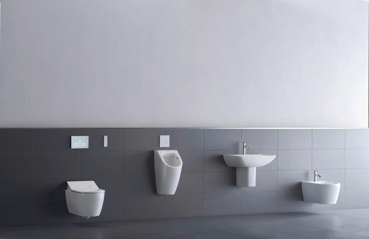 DURAVIT C.1 Einhebel-Bidetmischer Schwarz Matt 121 mm mit Zugstangen-Ablaufgarnitur