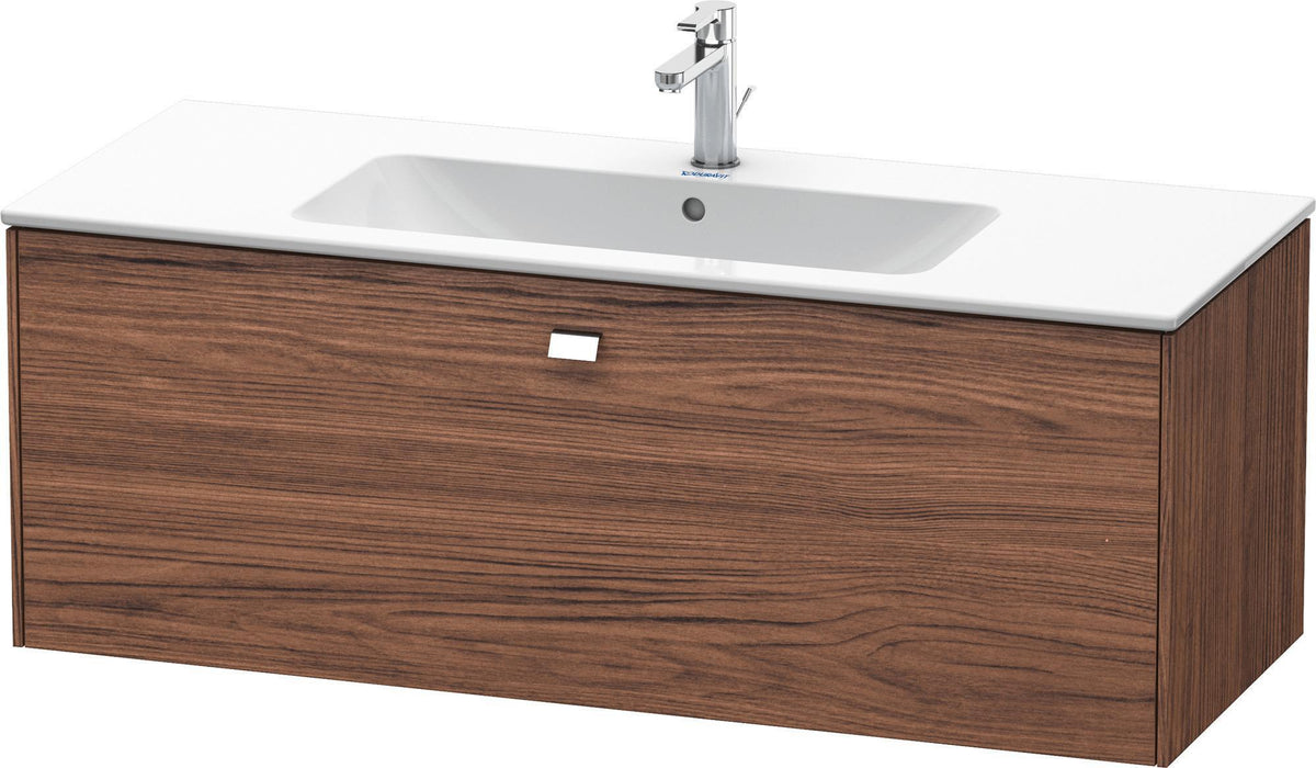 Duravit Brioso Waschtischunterbau 620 mm betongrau matt mit 1 Auszug und Soft-Close